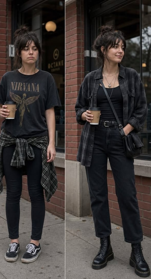 3. Two Ways to Wear a Gray Flannel: Tied or Layered Open
